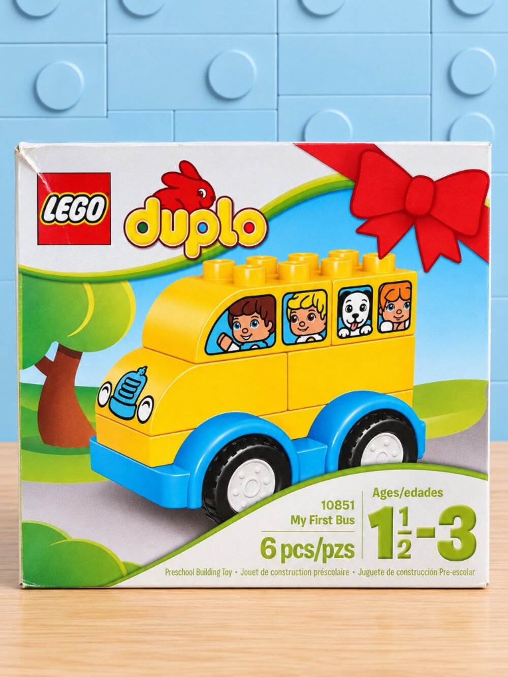 LEGO Duplo My First School Bus 6 Piece Sealed Set 10851 NEW box Damaged